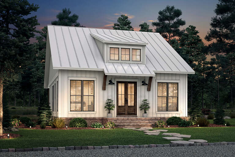 Modern Farmhouse House Plan #041-00239 Elevation Photo