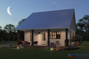 Modern Farmhouse House Plan #041-00239 Elevation Photo