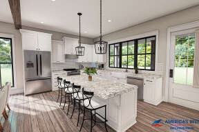 Modern Farmhouse House Plan #041-00239 Additional Photo