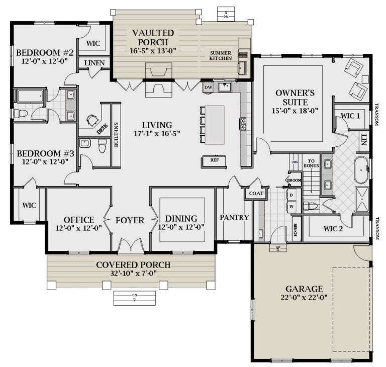 House Plan House Plan #25160 Drawing 1