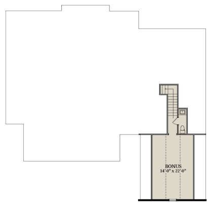 Bonus Room for House Plan #6849-00096