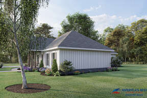 Modern Farmhouse House Plan #041-00240 Elevation Photo
