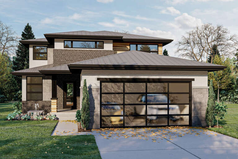 House Plan House Plan #25163 Front Elevation 