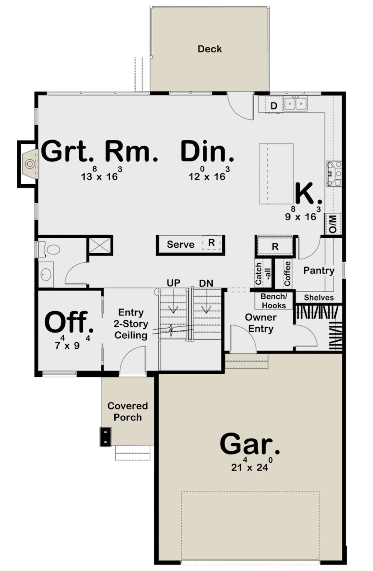 Main Floor for House Plan #963-00479