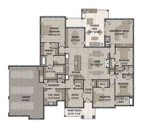 Main Floor for House Plan #3571-00011