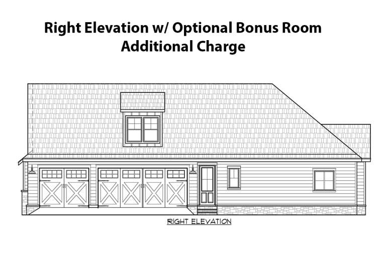 Craftsman House Plan #4534-00047 Elevation Photo