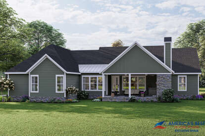 Craftsman House Plan #4534-00047 Elevation Photo