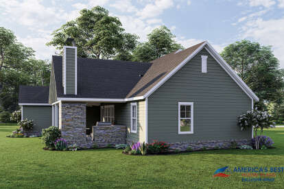 Craftsman House Plan #4534-00047 Elevation Photo