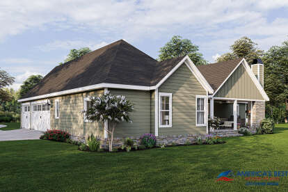 Craftsman House Plan #4534-00047 Elevation Photo