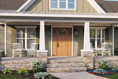 Craftsman House Plan #4534-00047 Elevation Photo