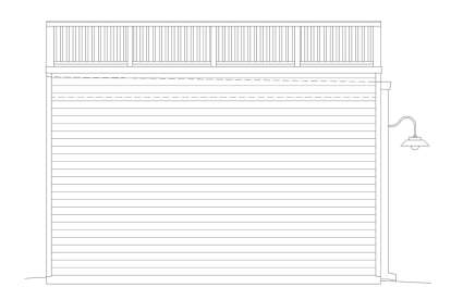 Lake Front House Plan #940-00296 Elevation Photo