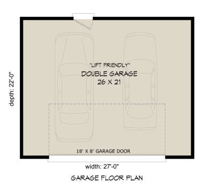 Garage for House Plan #940-00296