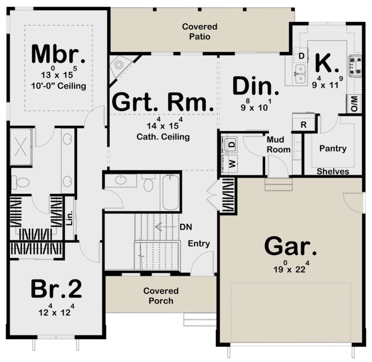 Main Floor for House Plan #963-00481