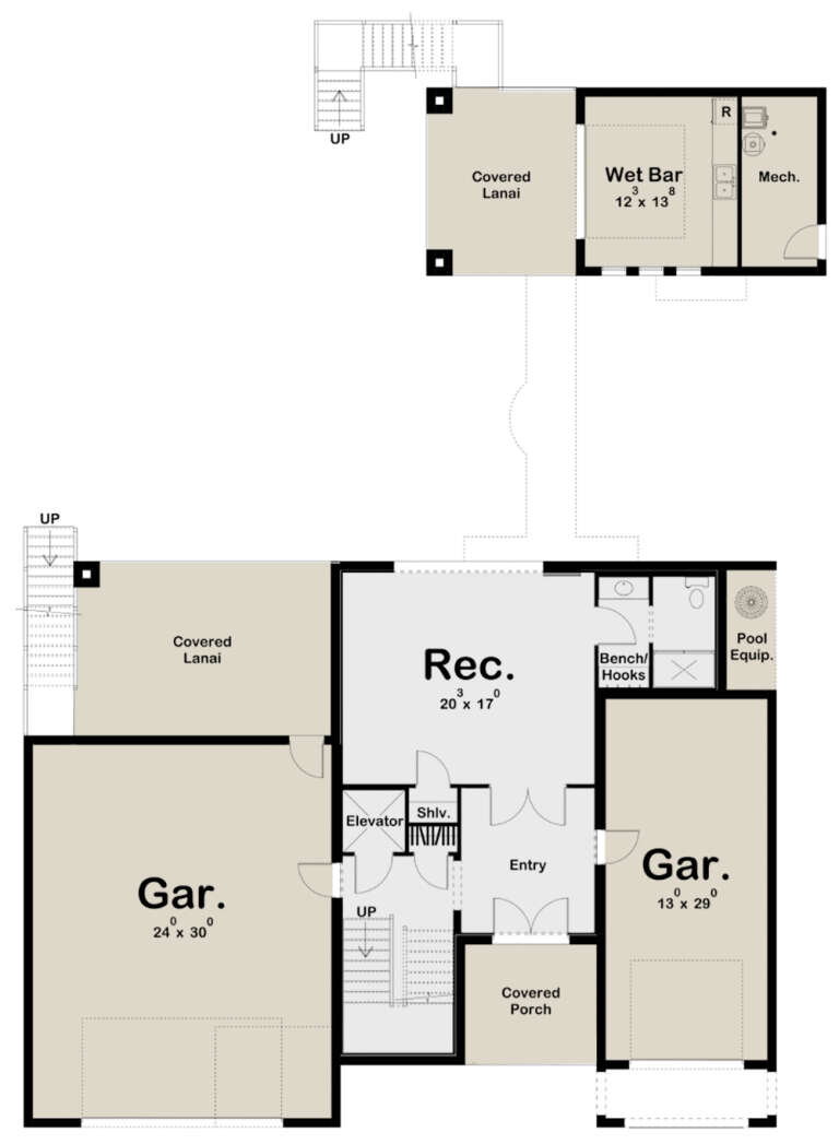 House Plan House Plan #25172 Drawing 1