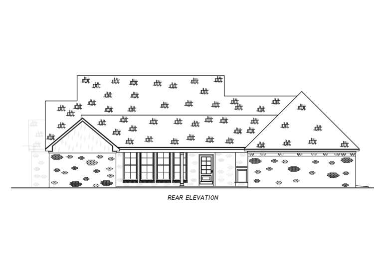 Modern Farmhouse House Plan #9279-00035 Elevation Photo