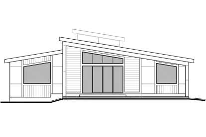 Contemporary House Plan #7306-00021 Elevation Photo