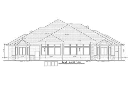 Traditional House Plan #402-01684 Elevation Photo