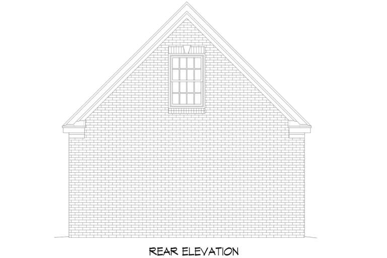 Traditional House Plan #940-00299 Elevation Photo