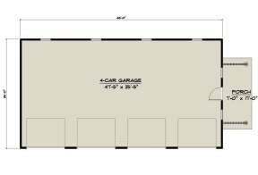 Garage for House Plan #5032-00059