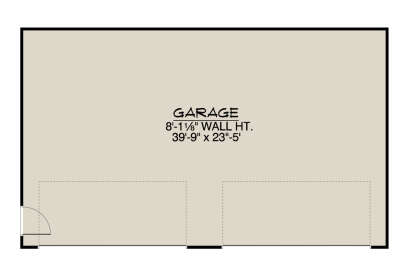 Garage for House Plan #5032-00060