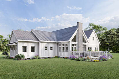 Modern Farmhouse House Plan #1026-00003 Elevation Photo