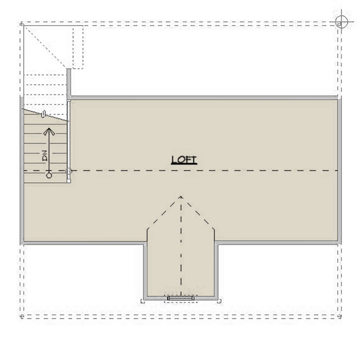 Loft for House Plan #5032-00061