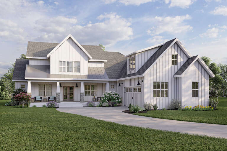 House Plan House Plan #25185 Front Elevation 