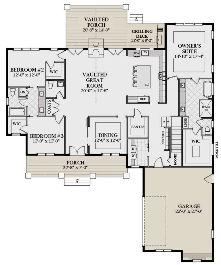 House Plan House Plan #25185 Drawing 1