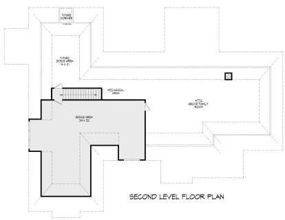 Second Floor for House Plan #940-00300