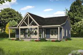 Country House Plan #940-00301 Elevation Photo