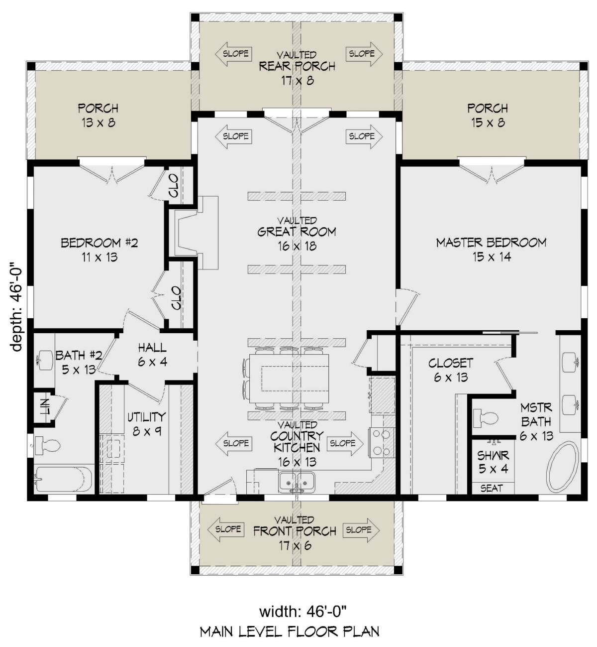 Main Floor for House Plan #940-00301