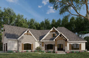 Craftsman House Plan #8318-00187 Elevation Photo