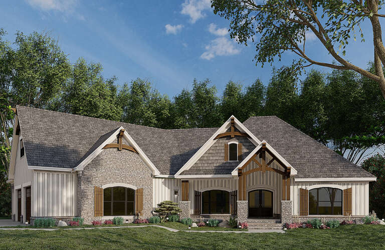House Plan House Plan #25190 Front Elevation 