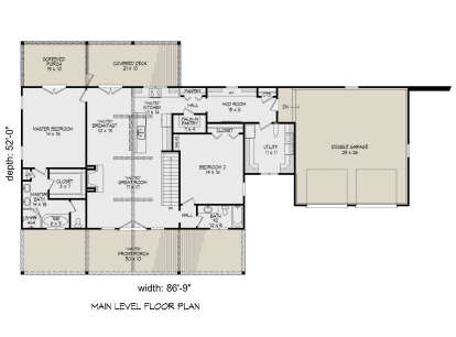 Main Floor for House Plan #940-00302