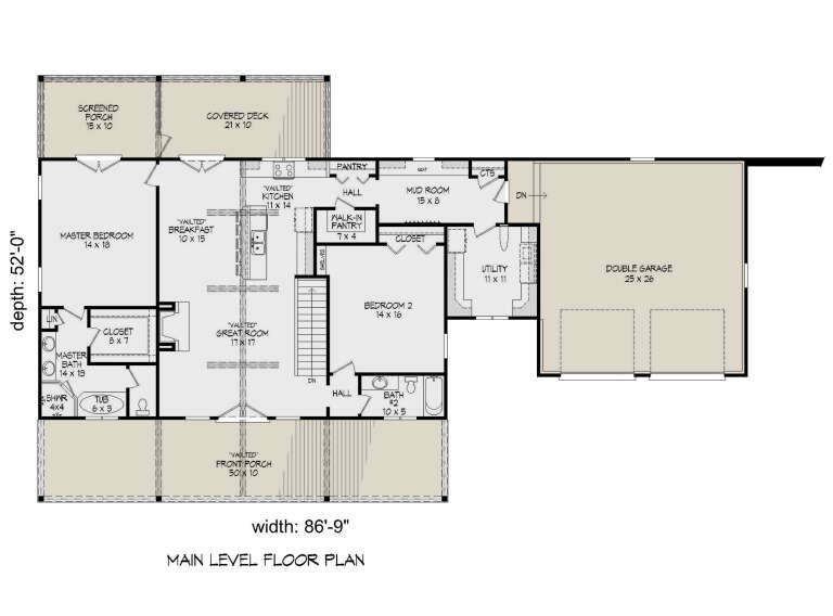 House Plan House Plan #25194 Drawing 1