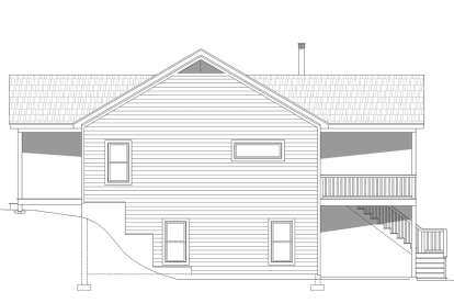 Country House Plan #940-00303 Elevation Photo