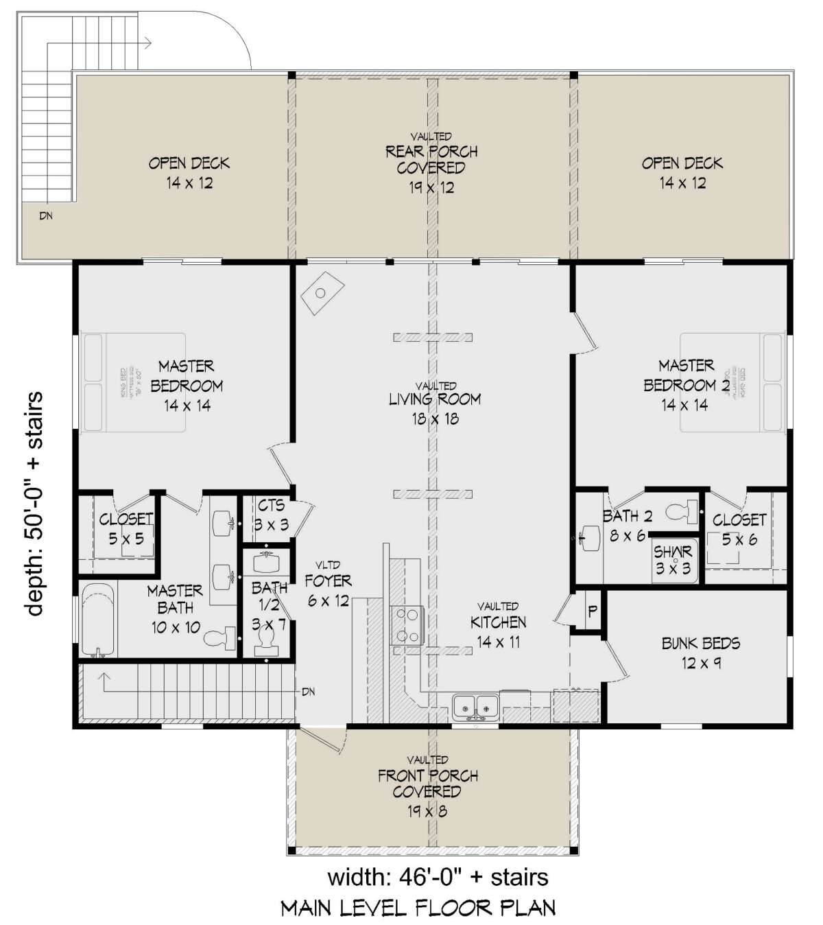 Main Floor for House Plan #940-00303