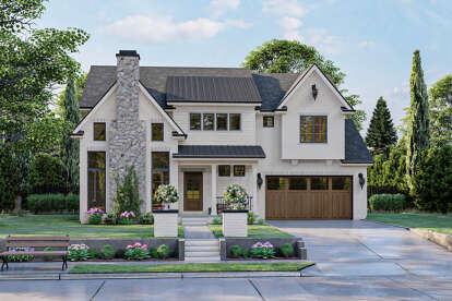House Plan House Plan #25196 Front Elevation 