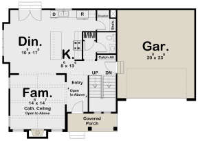 Main Floor for House Plan #963-00483