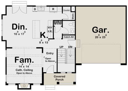 House Plan House Plan #25196 Drawing 1
