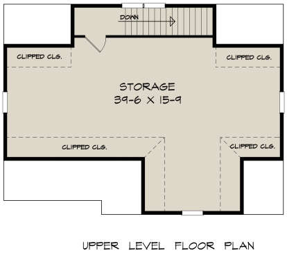 Storage for House Plan #6082-00186