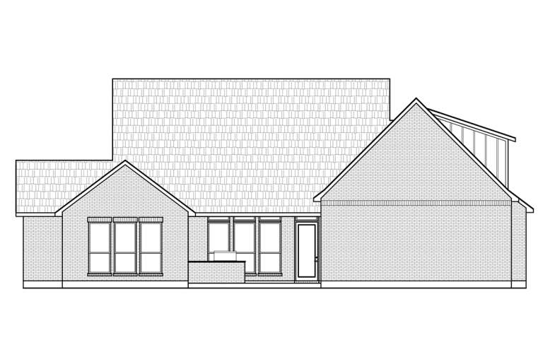 Modern Farmhouse House Plan #4534-00048 Elevation Photo