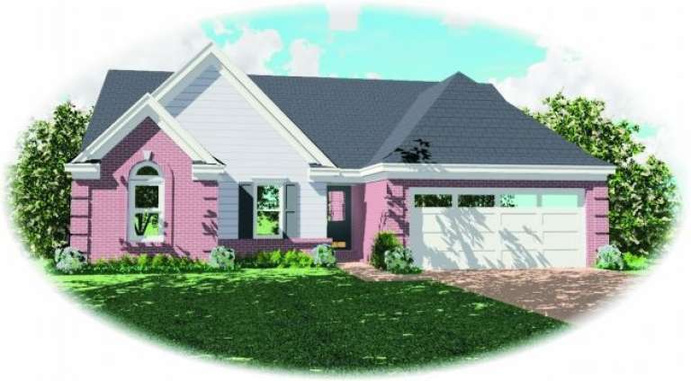 House Plan House Plan #2520 Front Elevation