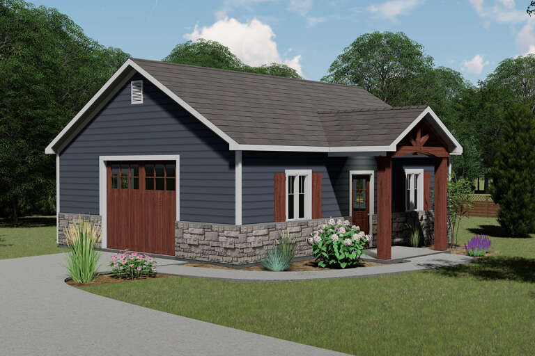 House Plan House Plan #25201 Front Elevation 