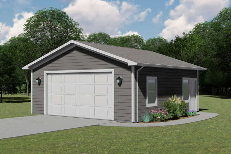 House Plan House Plan #25204 Front Elevation 