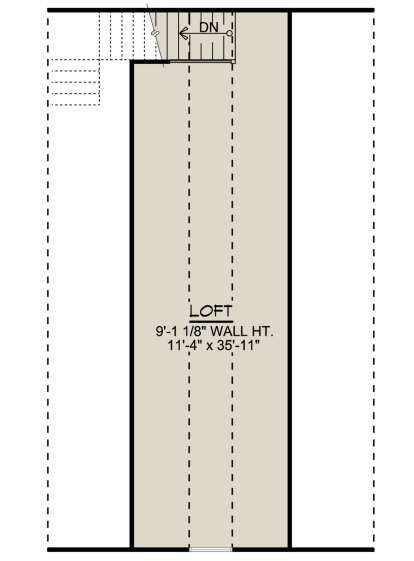 Loft for House Plan #5032-00071