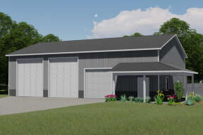 Country House Plan #5032-00072 Elevation Photo