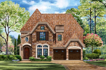 House Plan House Plan #25212 Front Elevation 