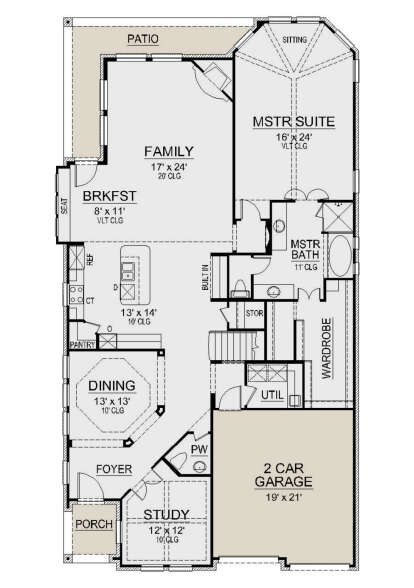 House Plan House Plan #25212 Drawing 1