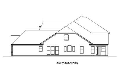 French Country House Plan #5445-00445 Elevation Photo